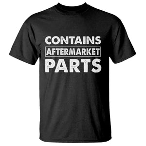 Bionic Aftermarket Parts T Shirt Knee And Hip Replacement Surgery Recovery Get Well Soon Gift TS10 Black Print Your Wear