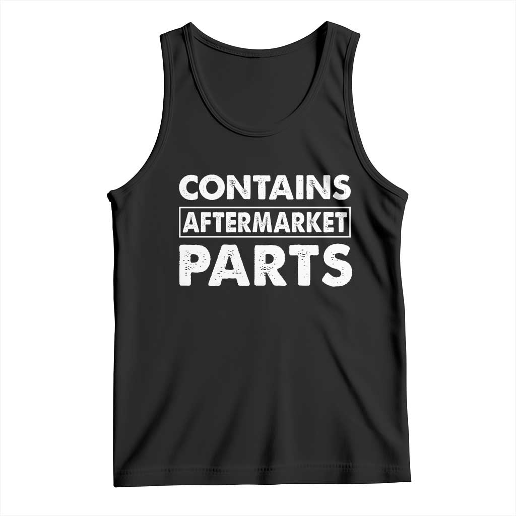 Bionic Aftermarket Parts Tank Top Knee And Hip Replacement Surgery Recovery Get Well Soon Gift TS10 Black Print Your Wear