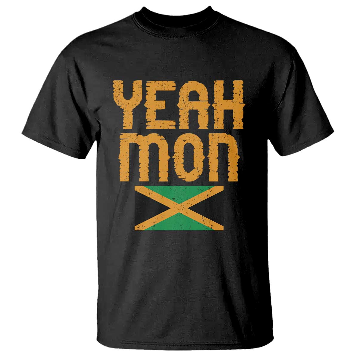 Yeah Mon Jamaican Pride T Shirt Jamaican Vacation Jamaica Reggae Roots TS10 Black Print Your Wear