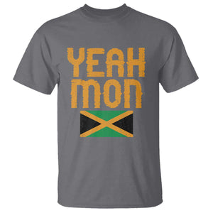 Yeah Mon Jamaican Pride T Shirt Jamaican Vacation Jamaica Reggae Roots TS10 Charcoal Print Your Wear