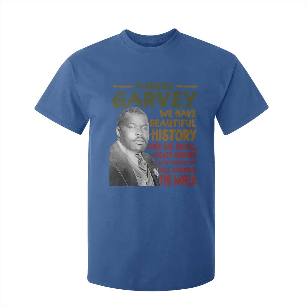 Marcus Garvey Quote T Shirt For Kid Black History Month TS10 Royal Blue Print Your Wear