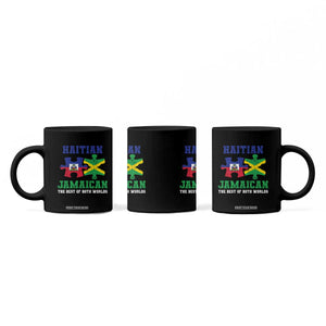 Haitian Jamaican Roots Coffee Mug Haiti Jamaica Combo Puzzle TS10 Print Your Wear