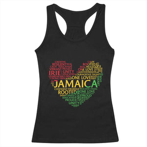 Jamaica Reggae Racerback Tank Top One Love Rasta Culture TS10 Black Print Your Wear
