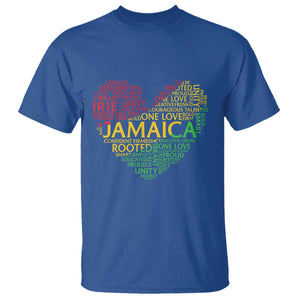 Jamaica Reggae T Shirt One Love Rasta Culture TS10 Royal Blue Print Your Wear