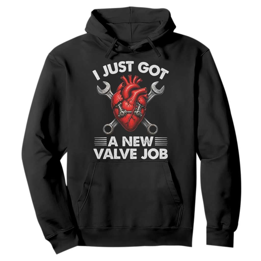 Cool Heart Surgery Survivor Hoodie Funny Valve Job Coronary Bypass Artery Open Heart Surgery TS10 Black Print Your Wear