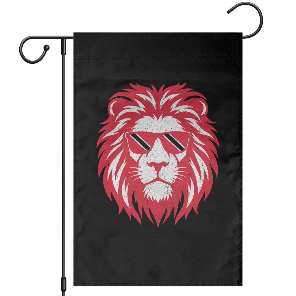 Trinidad and Tobago Lion Garden Flag Vintage Caribbean Pride TS10 Black Print Your Wear