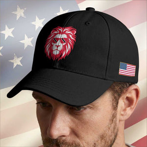 Trinidad and Tobago Lion Baseball Cap Vintage Caribbean Pride TS10 Print Your Wear