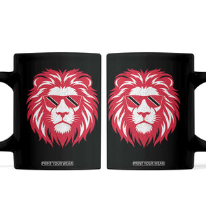 Trinidad and Tobago Lion Coffee Mug Vintage Caribbean Pride TS10 Black Print Your Wear