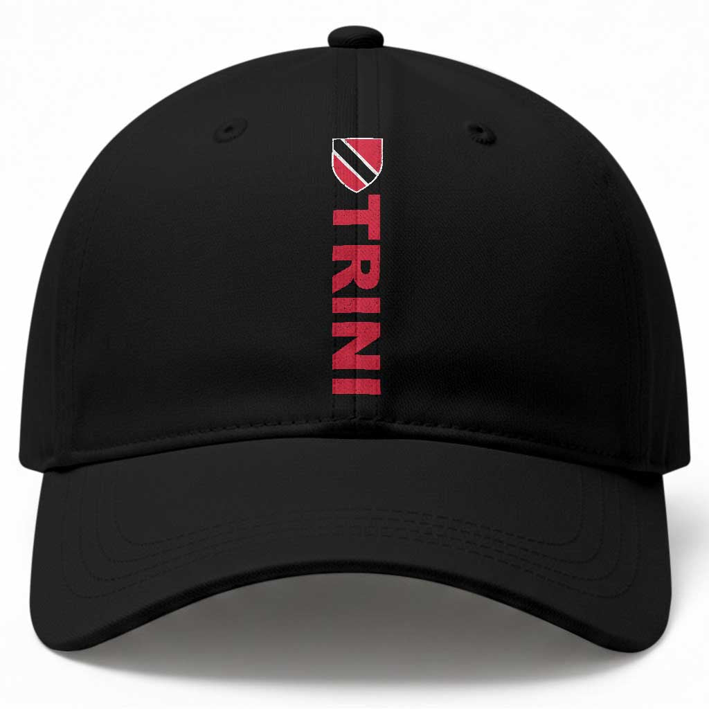 Vintage Trini Baseball Cap Trinidad and Tobago Flag Minimalist Patriotic Caribbean Pride TS10 Print Your Wear