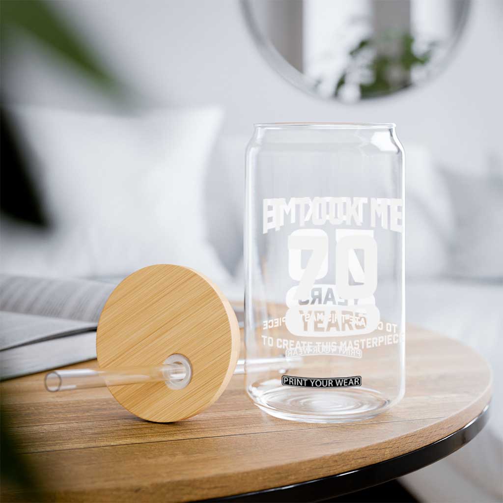 70th Birthday Glass Can To Create This Masterpiece 70 Year Old Gift TS10 Print Your Wear