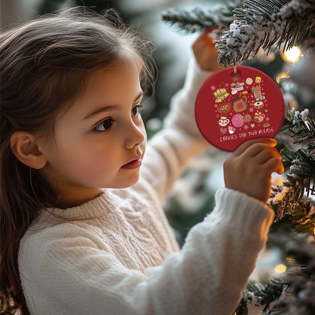 Mexican Pregnancy Announcement Christmas Ornament Cookies For Two Please Xmas Maternity Gift TS10 Print Your Wear