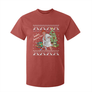 Funny Christmas Trump T Shirt For Kid Sorry Merica Is Full Ugly Xmas TS10 Red Print Your Wear