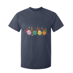 Funny Pickleball Lover Christmas T Shirt For Kid TS10 Navy Print Your Wear