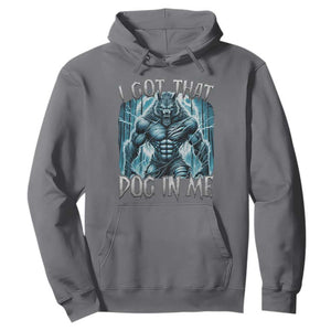 I Got That Dog In Me Wolf Alpha Hoodie TS10 Charcoal Print Your Wear