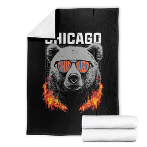 Vintage Retro BF Throw Blanket Football Lover TS10 Black Print Your Wear
