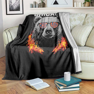 Vintage Retro BF Throw Blanket Football Lover TS10 Print Your Wear