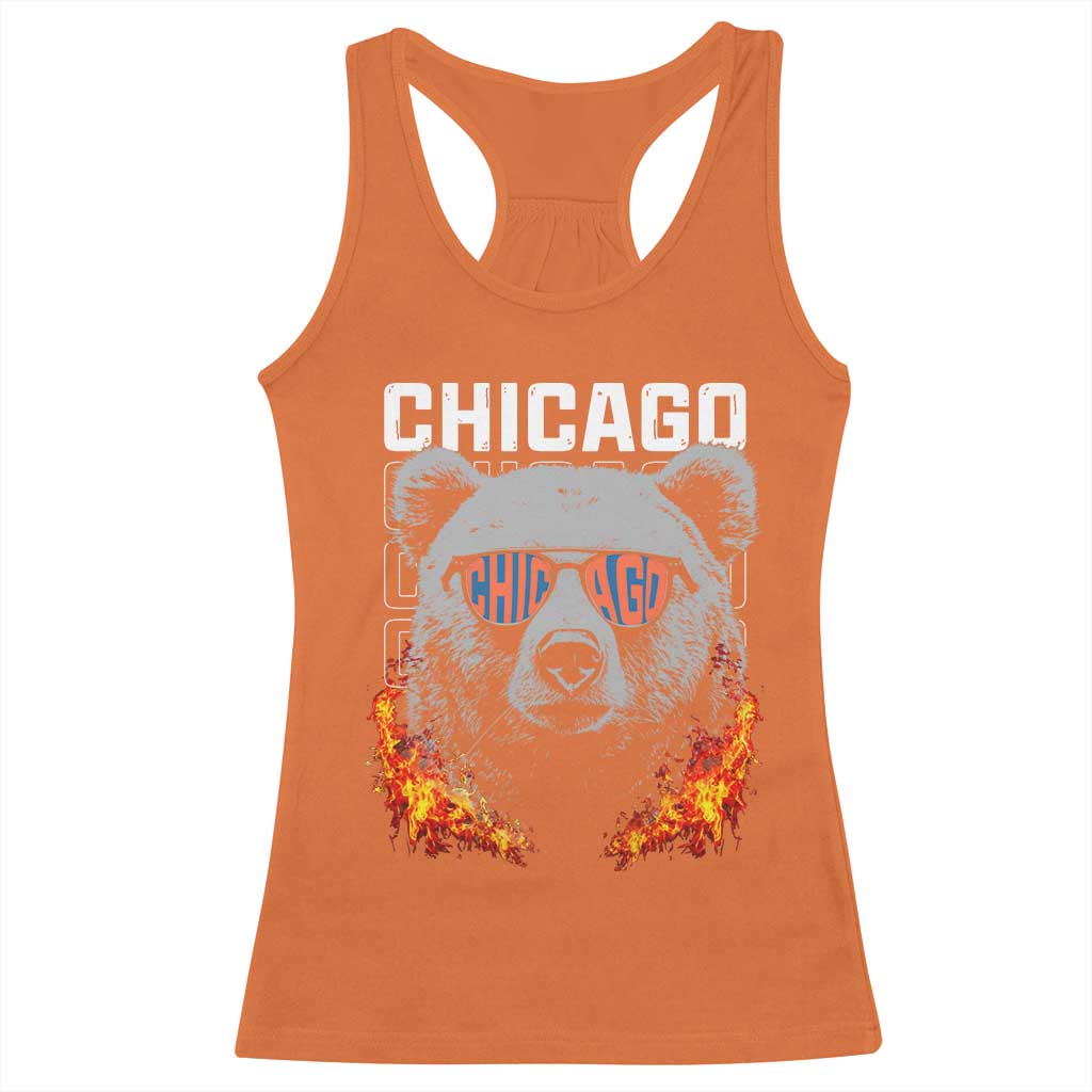 Vintage Retro BF Racerback Tank Top Football Lover TS10 Orange Print Your Wear