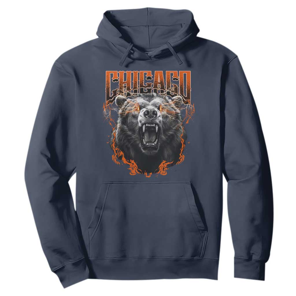 Vintage CFB Hoodie Retro Graphic Streetwear Bootleg TS10 Navy Print Your Wear