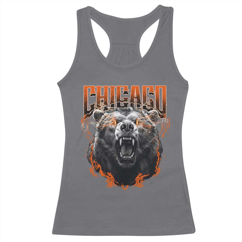 Vintage CFB Racerback Tank Top Retro Graphic Streetwear Bootleg TS10 Charcoal Print Your Wear