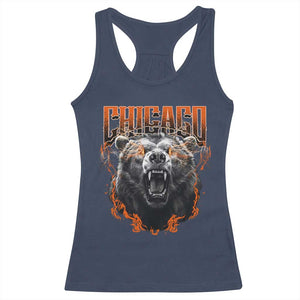 Vintage CFB Racerback Tank Top Retro Graphic Streetwear Bootleg TS10 Navy Print Your Wear
