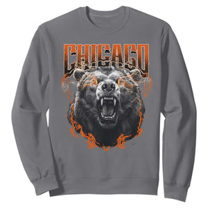 Vintage CFB Sweatshirt Retro Graphic Streetwear Bootleg TS10 Charcoal Print Your Wear