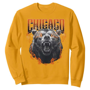 Vintage CFB Sweatshirt Retro Graphic Streetwear Bootleg TS10 Gold Print Your Wear