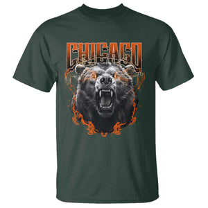 Vintage CFB T Shirt Retro Graphic Streetwear Bootleg TS10 Dark Forest Green Print Your Wear