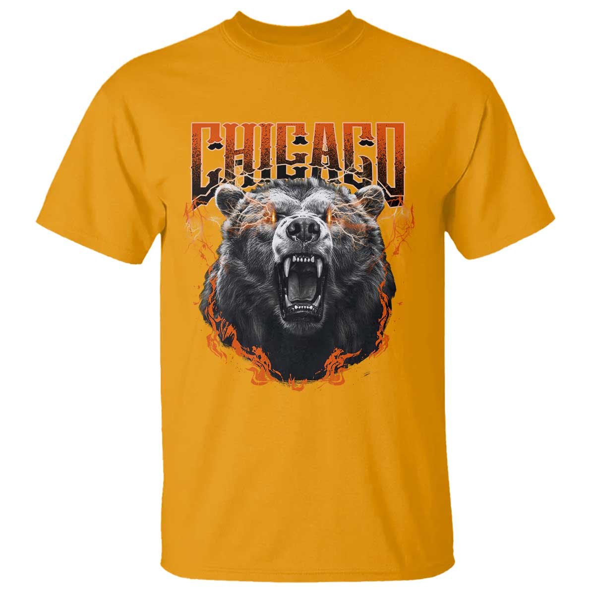 Vintage CFB T Shirt Retro Graphic Streetwear Bootleg TS10 Gold Print Your Wear