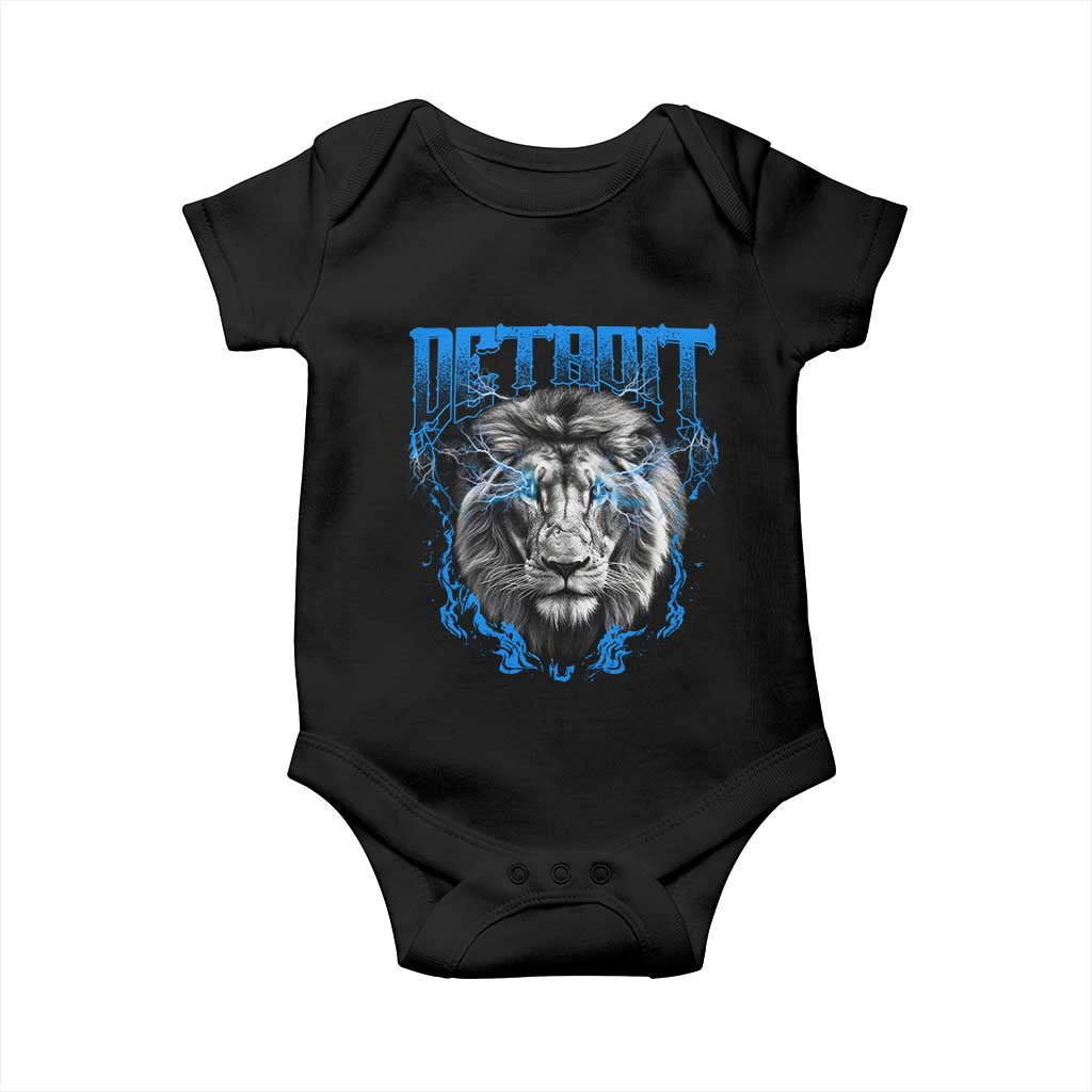 LF Game Day Baby Onesie Football Fan Apparel TS10 Black Print Your Wear