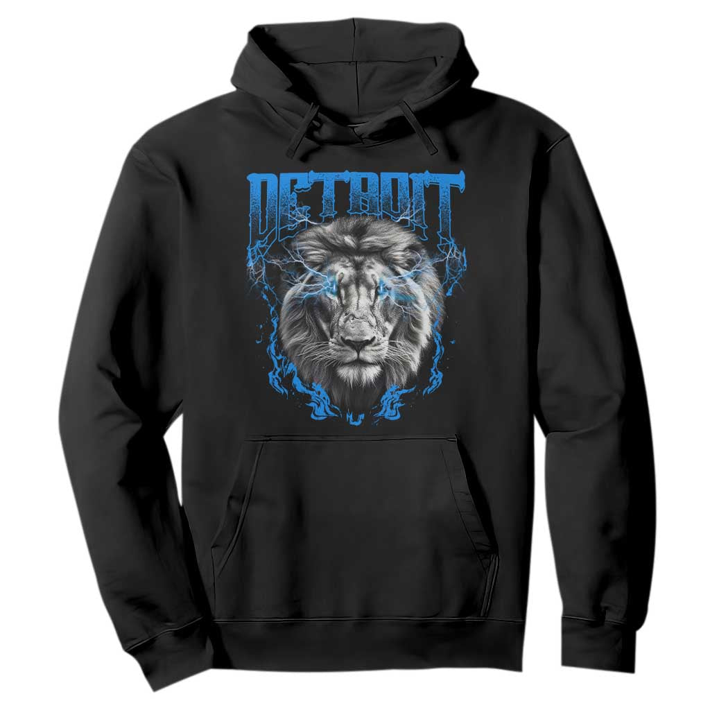 Lion Lovers Hoodie Detroit Fan Apparel TS10 Black Print Your Wear