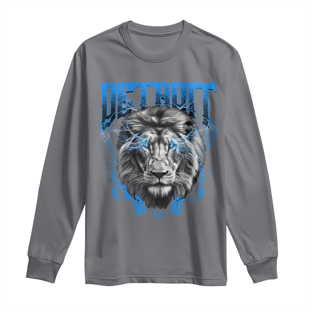 LF Game Day Long Sleeve Shirt Football Fan Apparel TS10 Charcoal Print Your Wear
