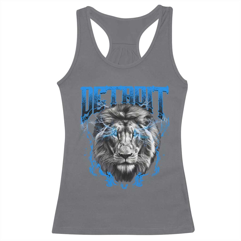LF Game Day Racerback Tank Top Football Fan Apparel TS10 Charcoal Print Your Wear