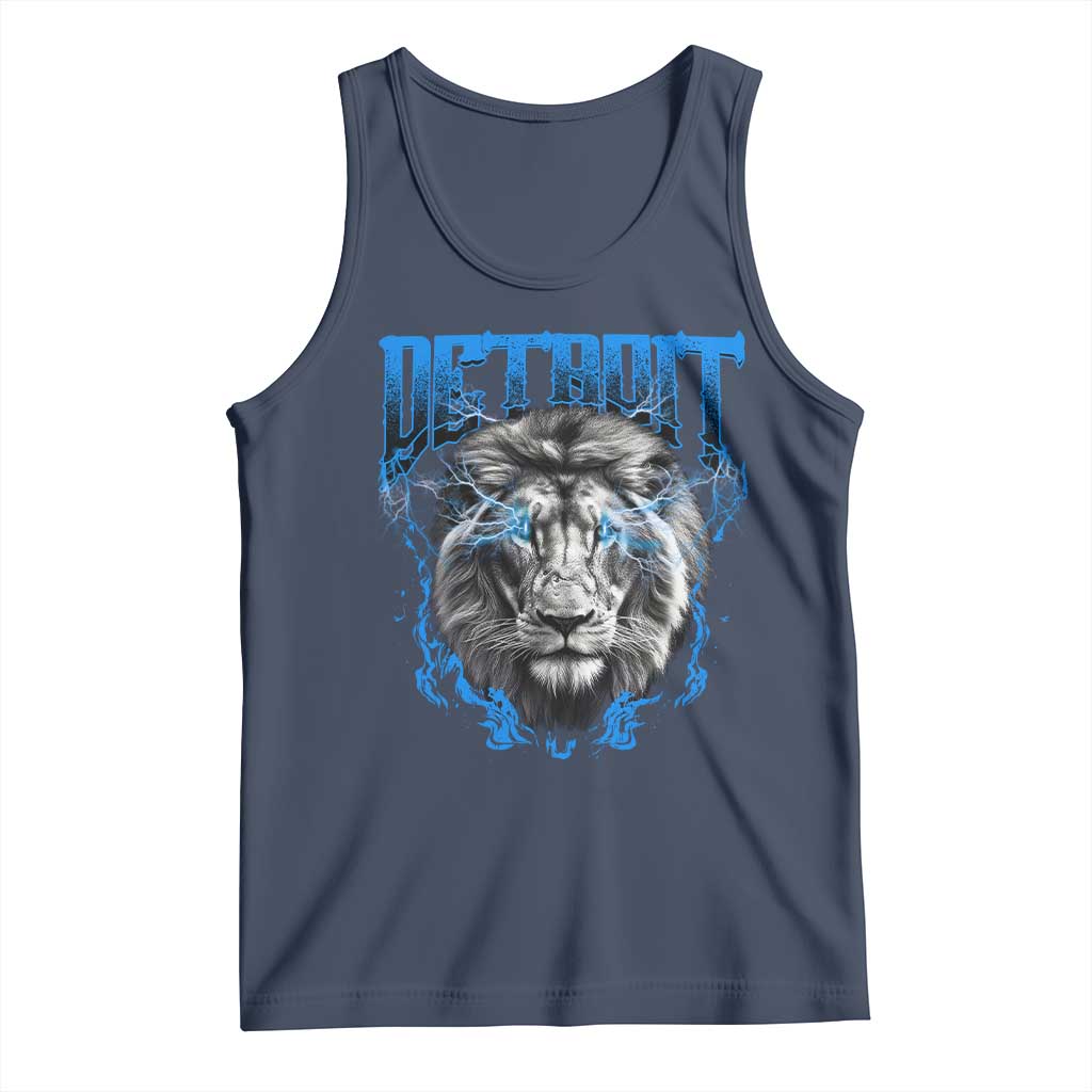 LF Game Day Tank Top Football Fan Apparel TS10 Navy Print Your Wear