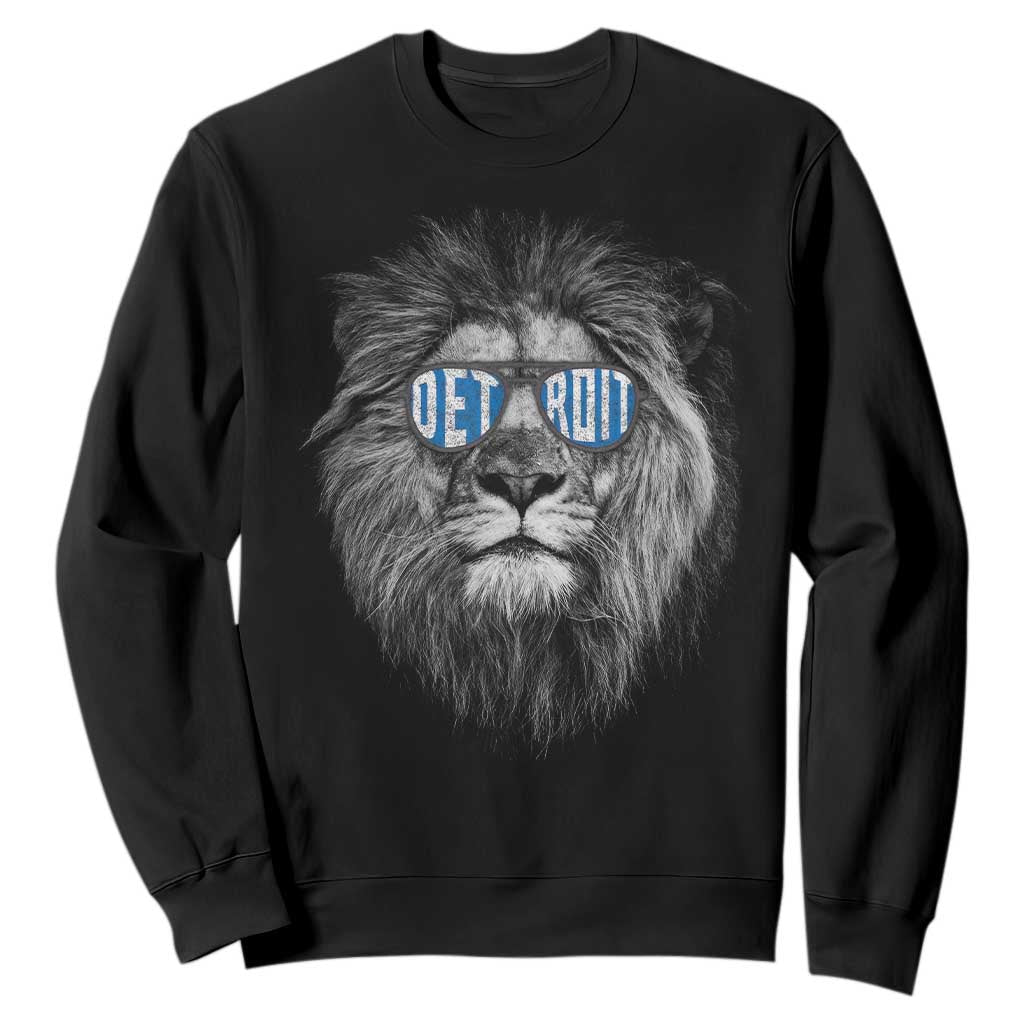 LF Game Day Sweatshirt Wearing Glasses Retro Vintage Style Football Fan TS10 Black Print Your Wear