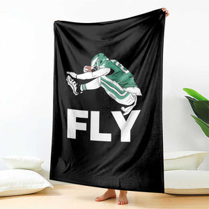EF Game Day Throw Blanket Retro Sports Fan TS10 Print Your Wear