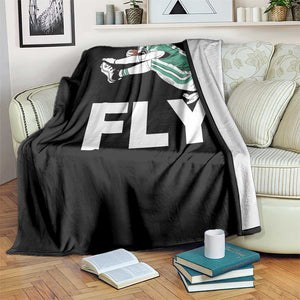 EF Game Day Throw Blanket Retro Sports Fan TS10 Print Your Wear