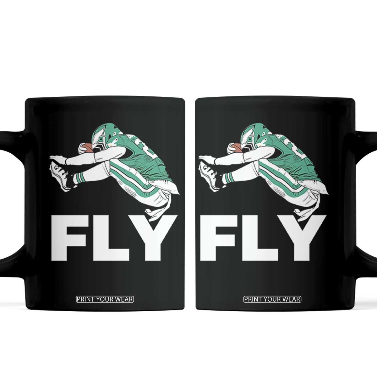EF Game Day Coffee Mug Retro Sports Fan TS10 Black Print Your Wear