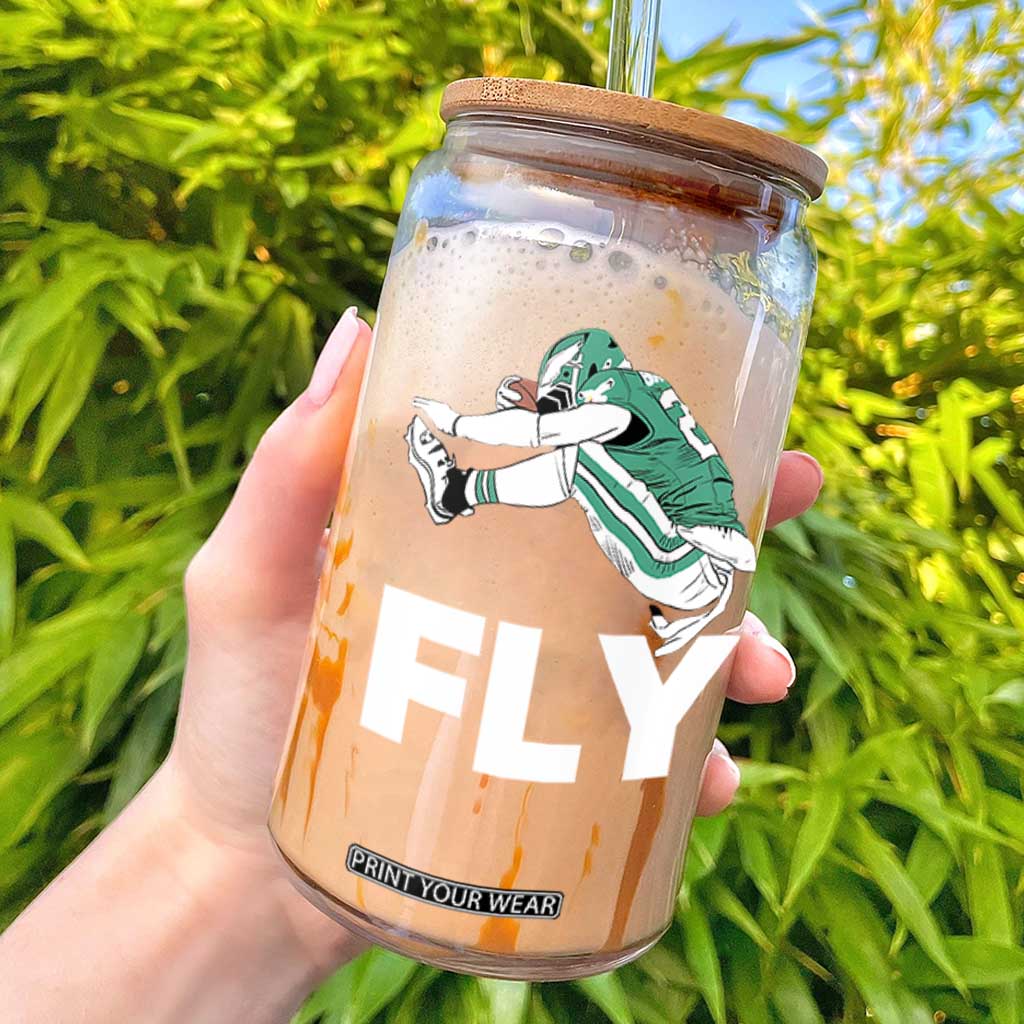 EF Game Day Glass Can Retro Sports Fan TS10 Black Print Your Wear