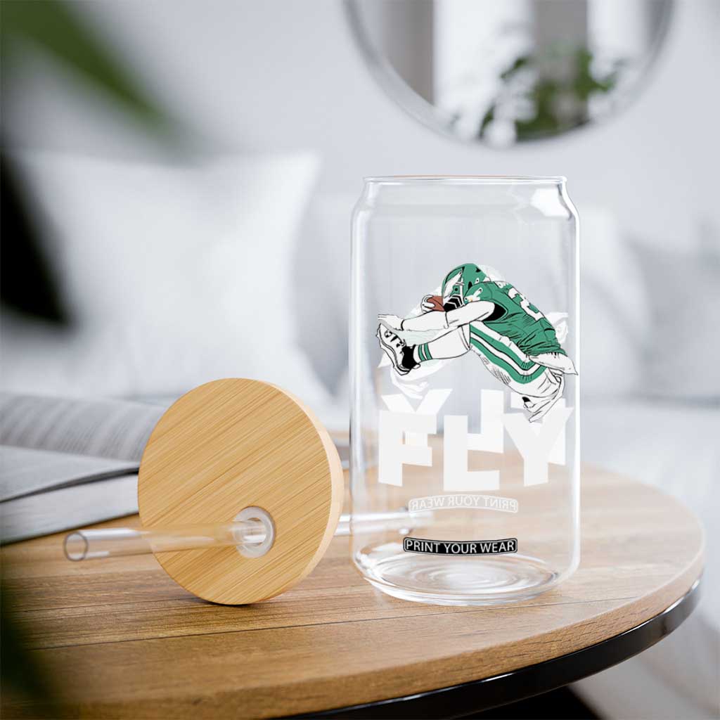EF Game Day Glass Can Retro Sports Fan TS10 Print Your Wear