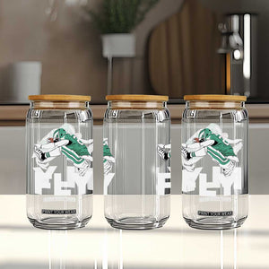 EF Game Day Glass Can Retro Sports Fan TS10 Print Your Wear