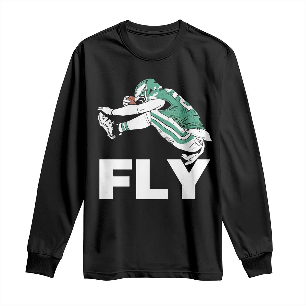 EF Game Day Long Sleeve Shirt Retro Sports Fan TS10 Black Print Your Wear