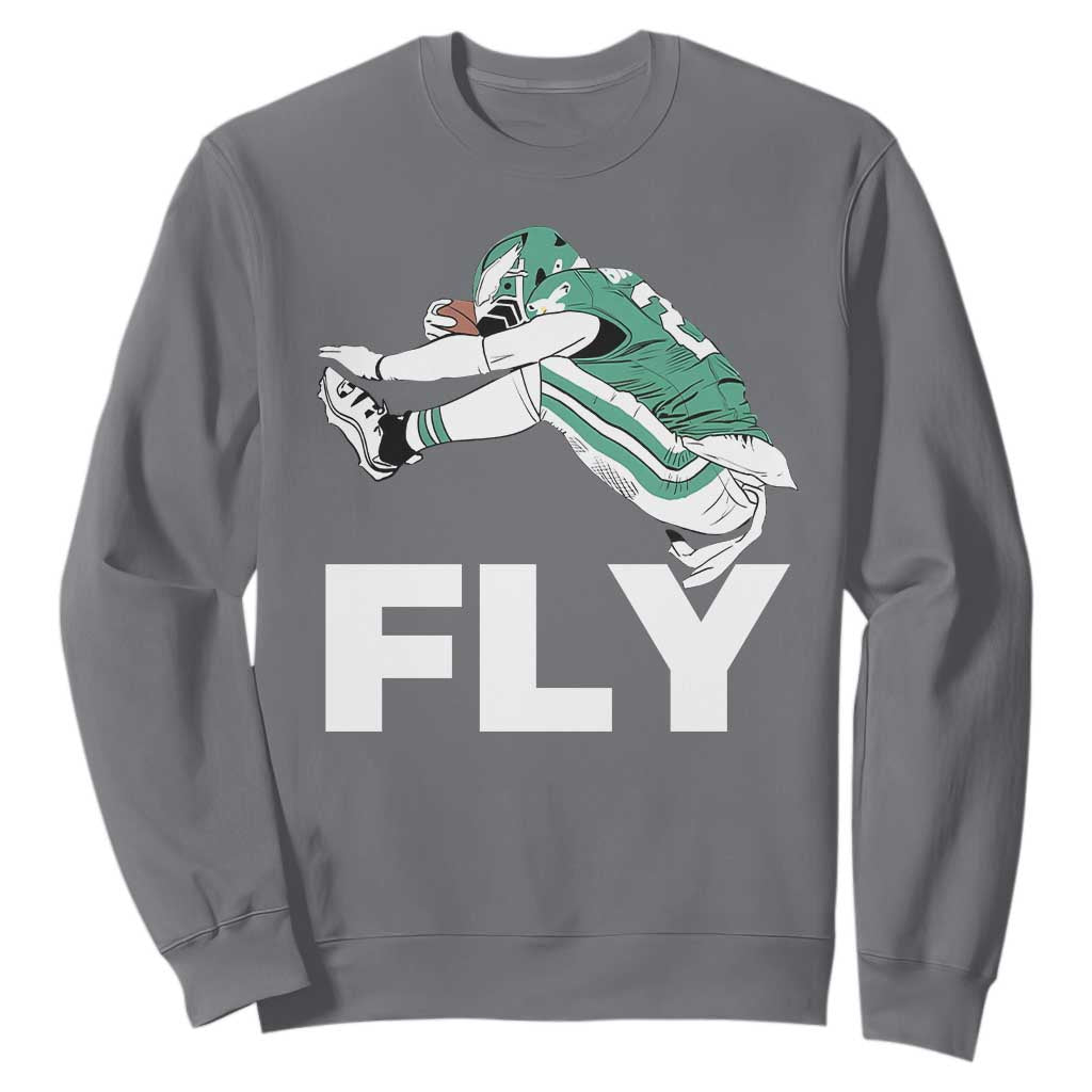 EF Game Day Sweatshirt Retro Sports Fan TS10 Charcoal Print Your Wear