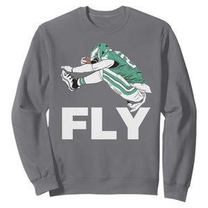 EF Game Day Sweatshirt Retro Sports Fan TS10 Charcoal Print Your Wear