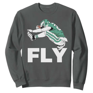 EF Game Day Sweatshirt Retro Sports Fan TS10 Dark Heather Print Your Wear