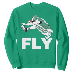 EF Game Day Sweatshirt Retro Sports Fan TS10 Irish Green Print Your Wear