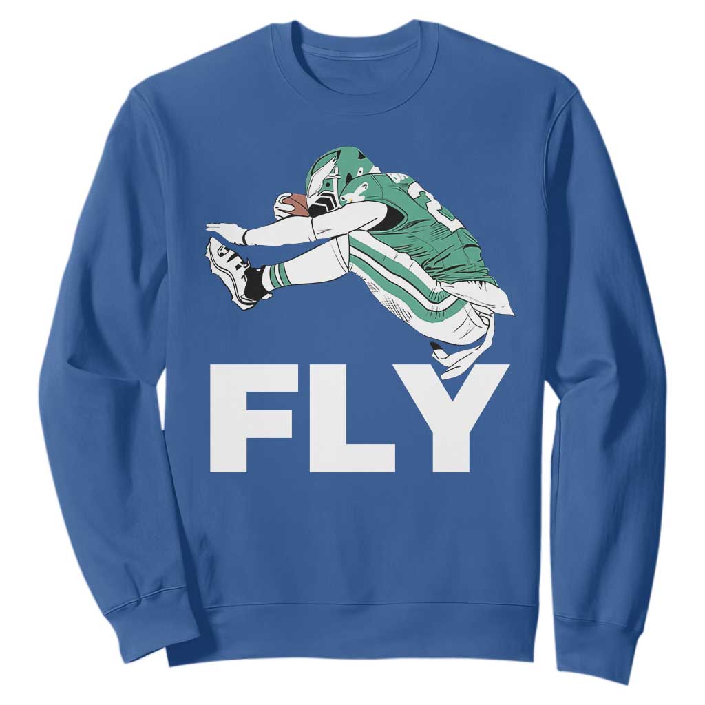 EF Game Day Sweatshirt Retro Sports Fan TS10 Royal Blue Print Your Wear
