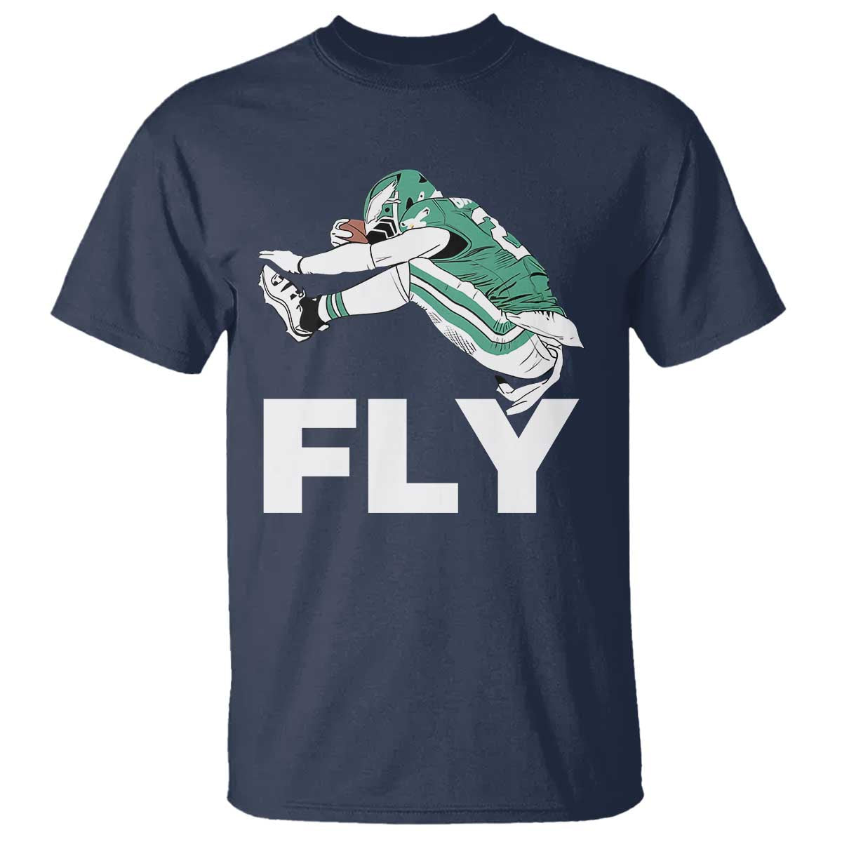 EF Game Day T Shirt Retro Sports Fan TS10 Navy Print Your Wear