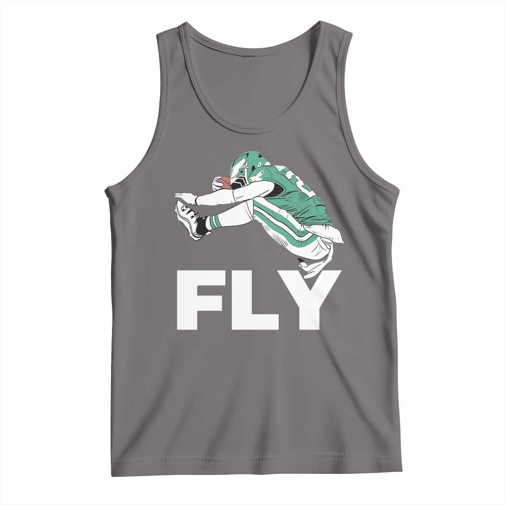 EF Game Day Tank Top Retro Sports Fan TS10 Deep Heather Print Your Wear