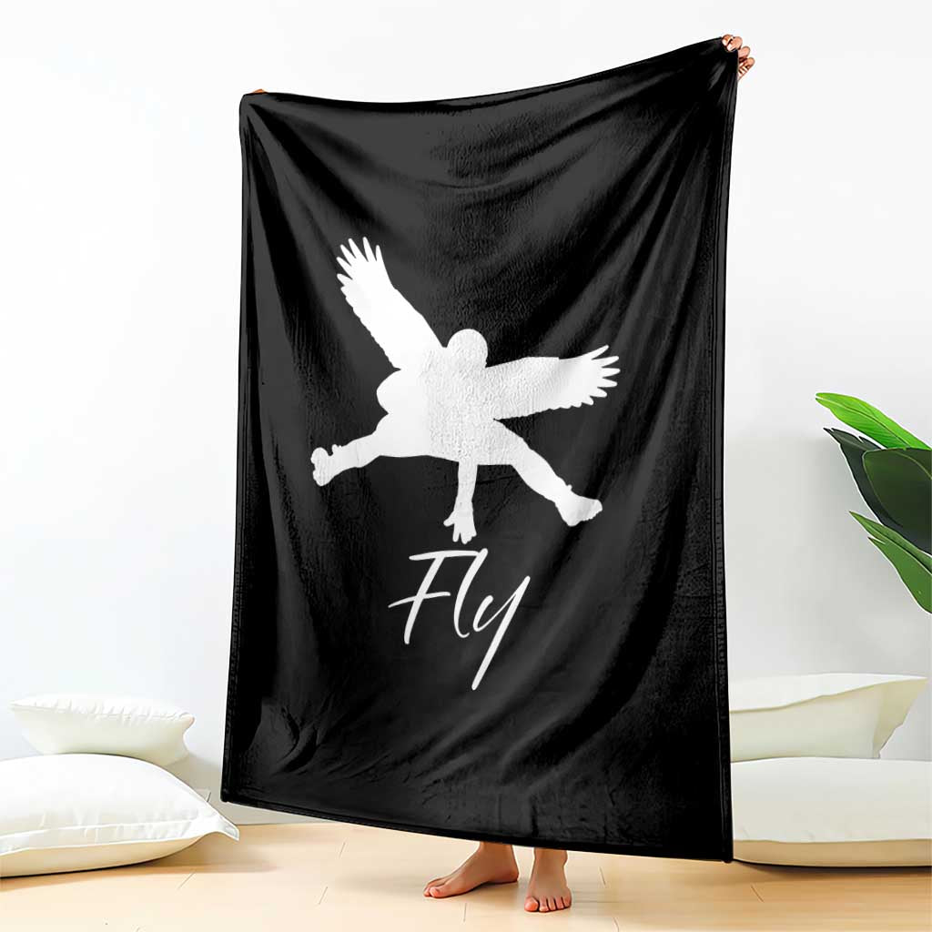 Philly Lover Throw Blanket Fly Birds Spirit Vintage Football Lovers TS10 Print Your Wear