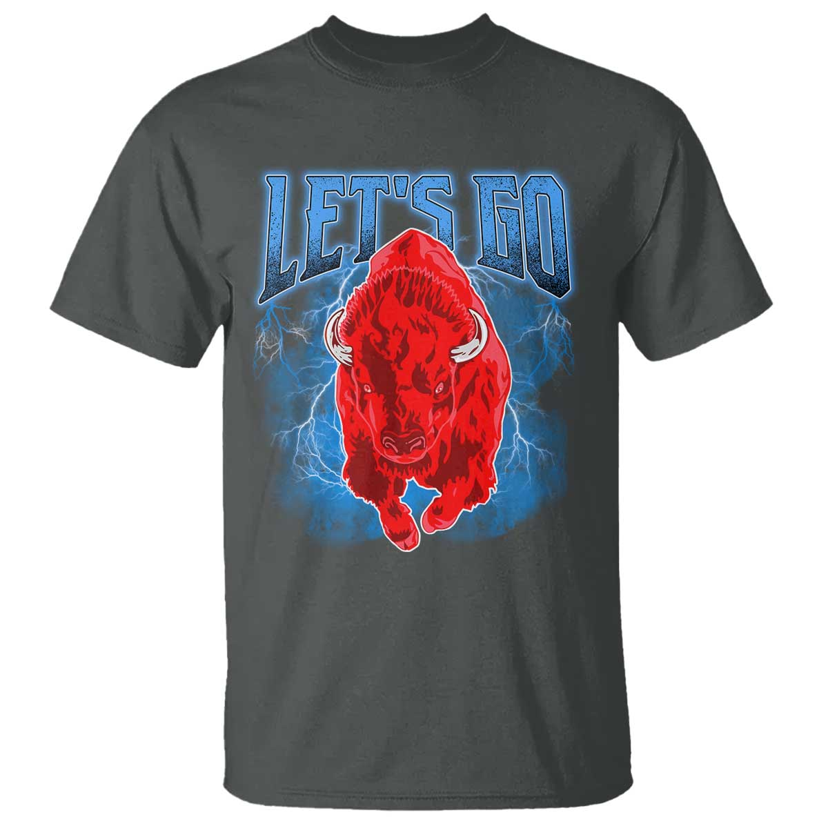 Let's Go BFB T Shirt Western New York WNY Pride Mafia Gift TS10 Dark Heather Print Your Wear